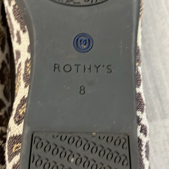Rothy’s The Loafer Pale Cat Textile Flats Size 8 - Picture 6 of 11